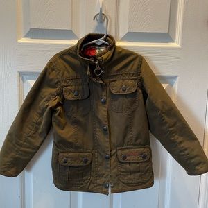 Barbour liberty rose wax jacket girls